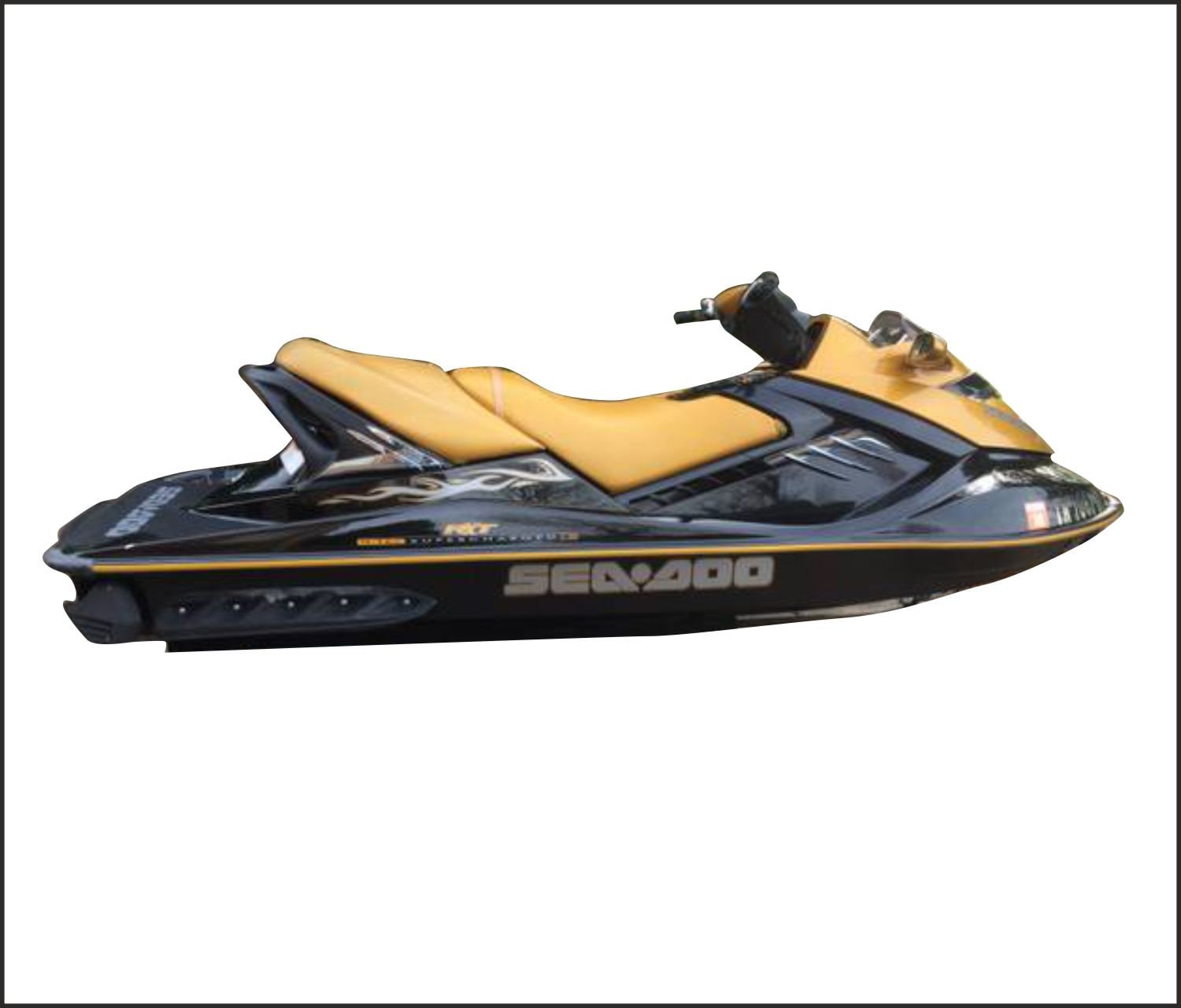 Custom Stickers Set for Sea-doo RXT 215 Supercharged Orange-model