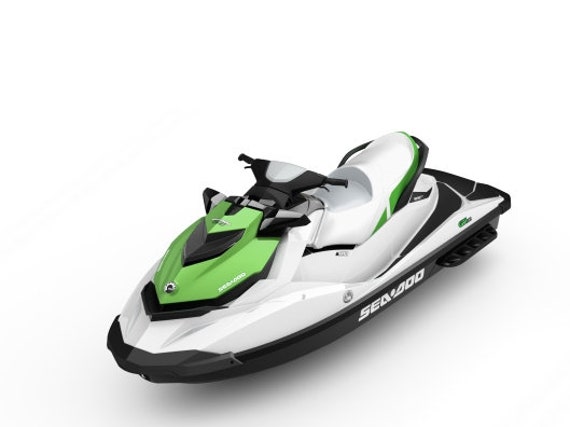 New 2026 Sea-Doo GTI SE 170 + iDF, iBR Teal Blue / Manta Green