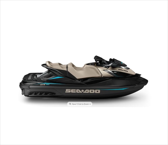 Sea-doo GTX 260 Limited Decals Kit, Custom Graphics (2017 Model 