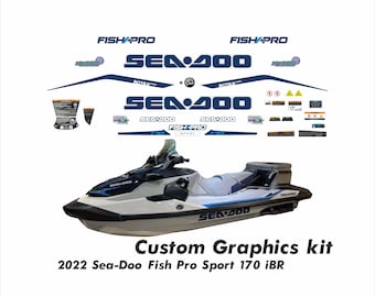 Sea-Doo Fish Pro Sport 170 Decals Kit (2022)