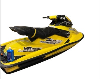 Stickers set for Sea-doo XP Black & White Edition -model 1997-1999 Graphics decals kit