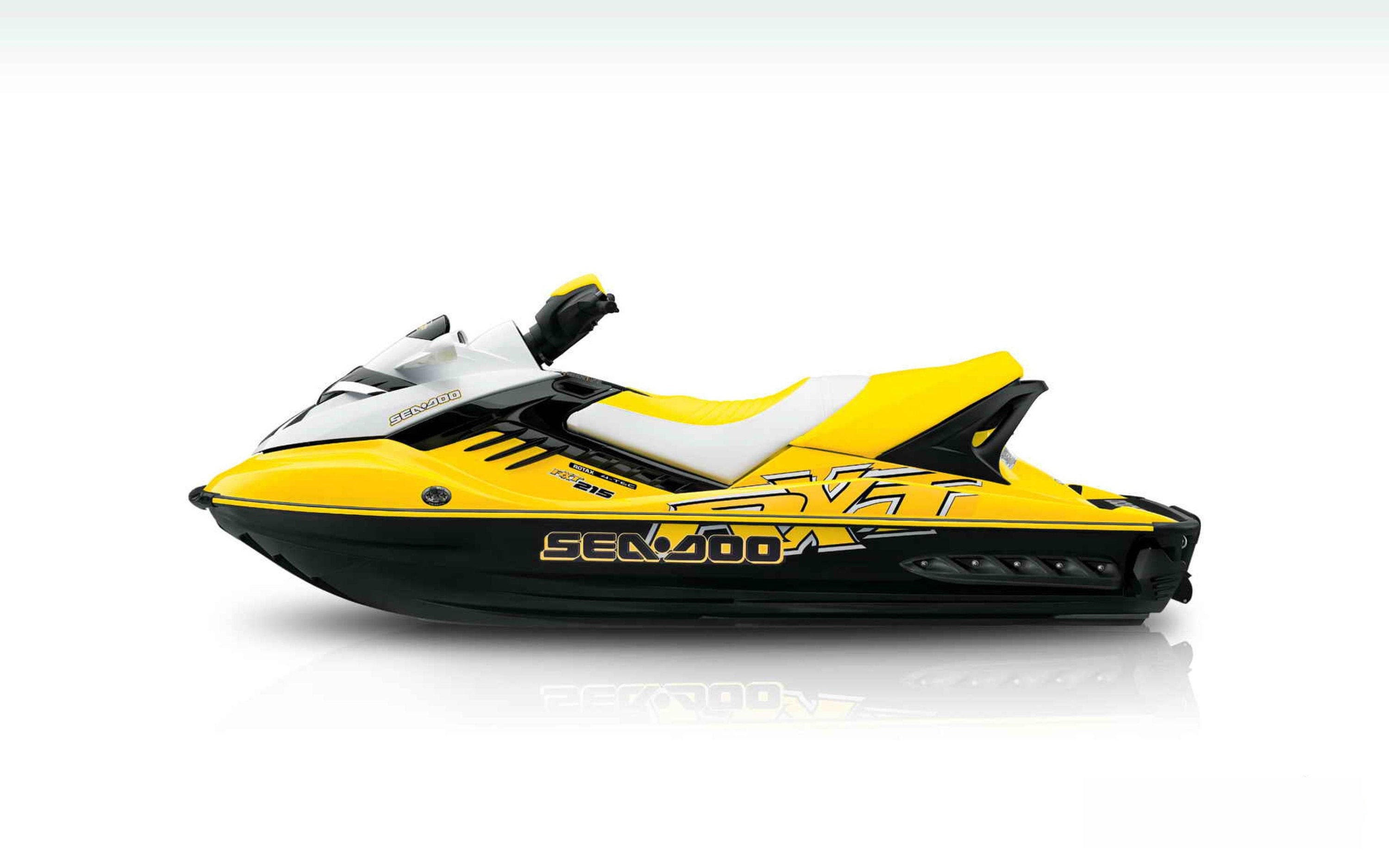 Sea-doo RXT 215 Yellow Graphics Kit (2008-2009) - Etsy