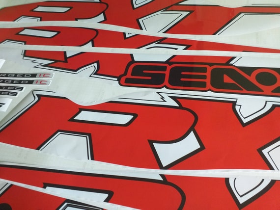 Sea-doo RXT 215 Graphic Decals Kit, 2008-2009, Restoration