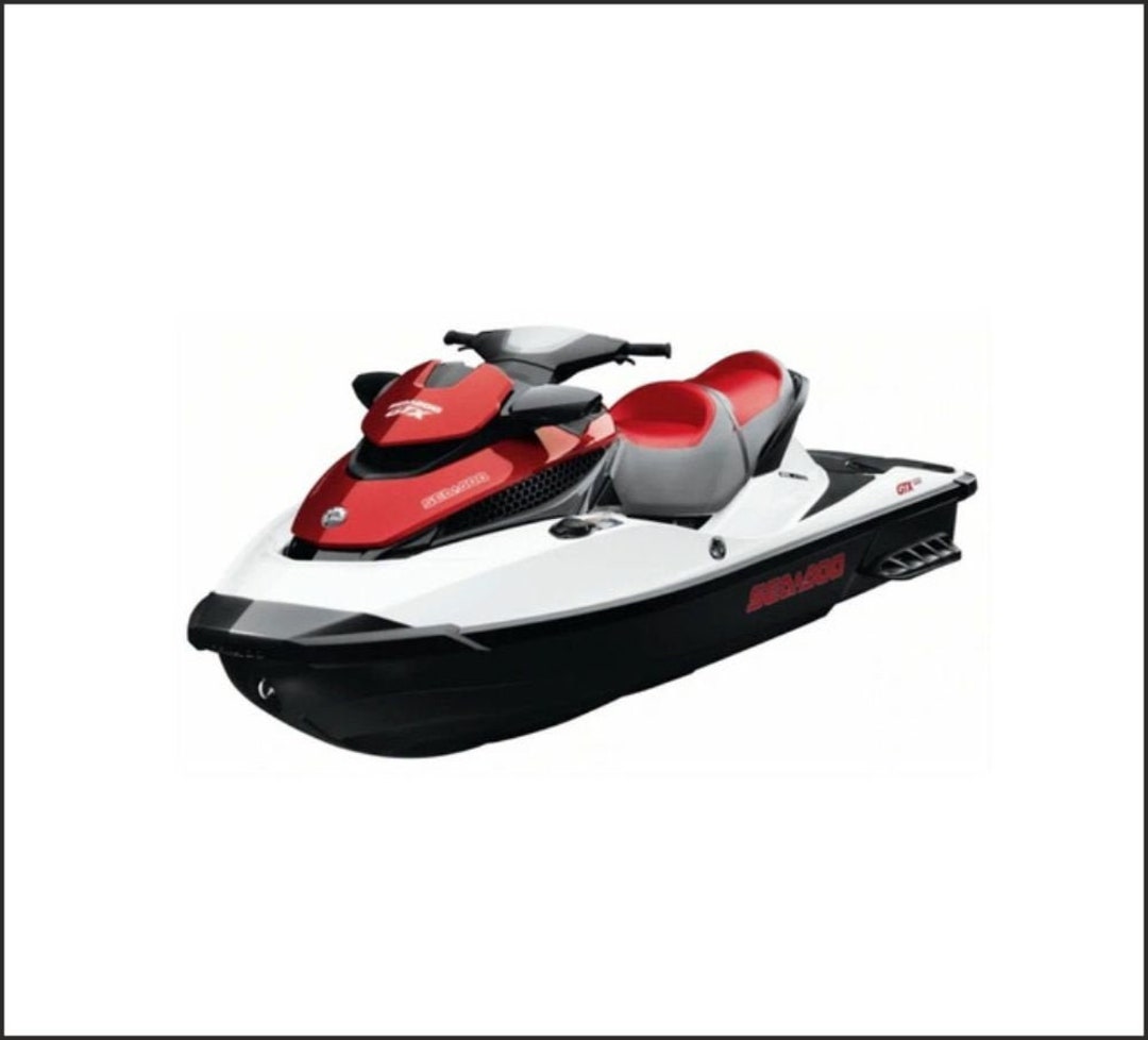 Sea-doo GTX 155 デカールキット (2010) – Restoration Graphics 
