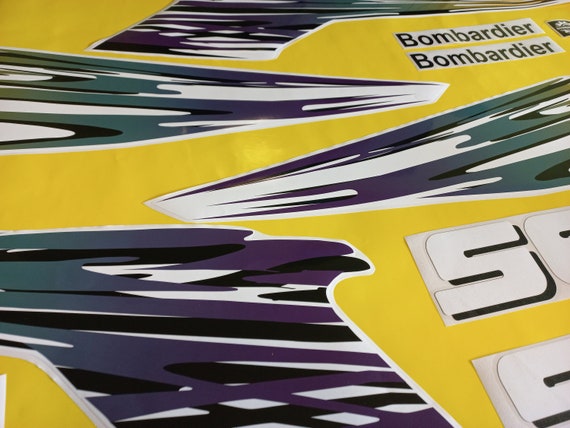 Sea-doo SPX 1996: Custom Graphics Decals Kit - Etsy
