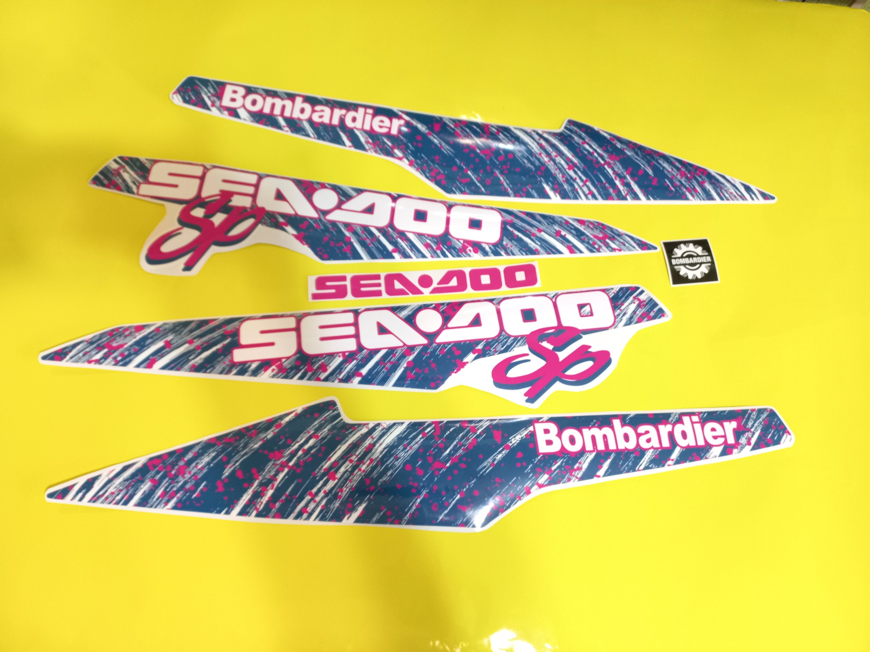 Sea-doo SP 1993 Graphics Kit: Custom Decals Set - Etsy