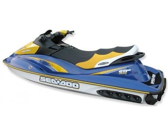 Kit déco Sea-doo Gti Se 130 : décalcomanies personnalisées (2006-2009)