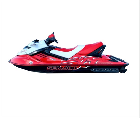 Sea-doo RXT 215 グラフィックデカールキット、2008-2009、レストア 