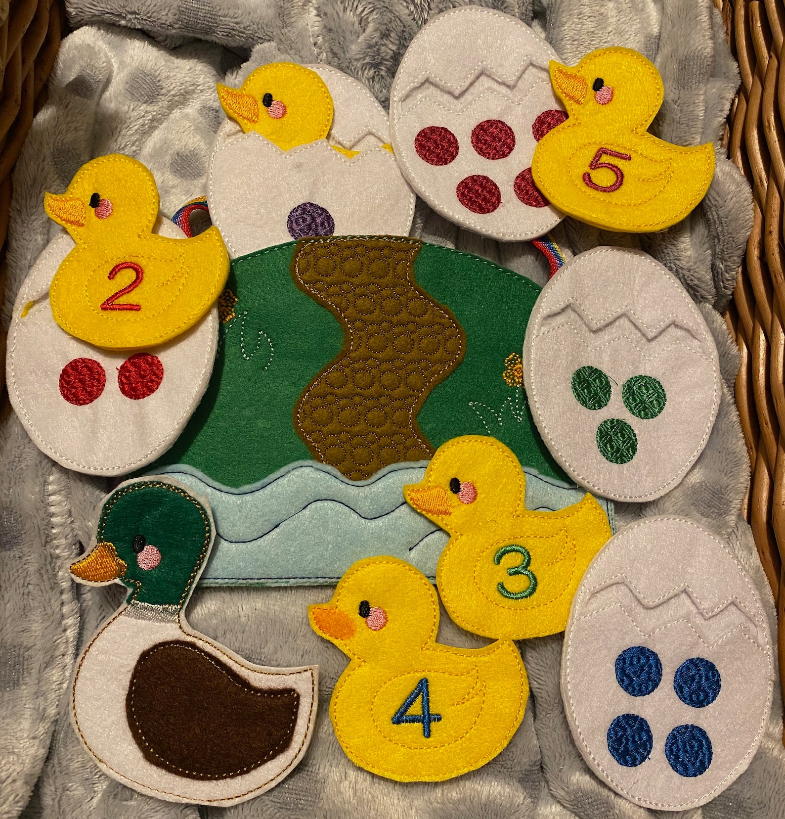Five Little Ducks Storytelling Set (book Options Available) - Etsy UK