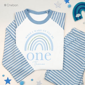Personalised 2nd birthday pyjamas sale