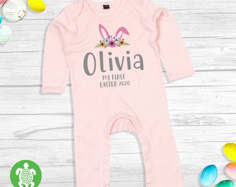 my 1st easter sleepsuit