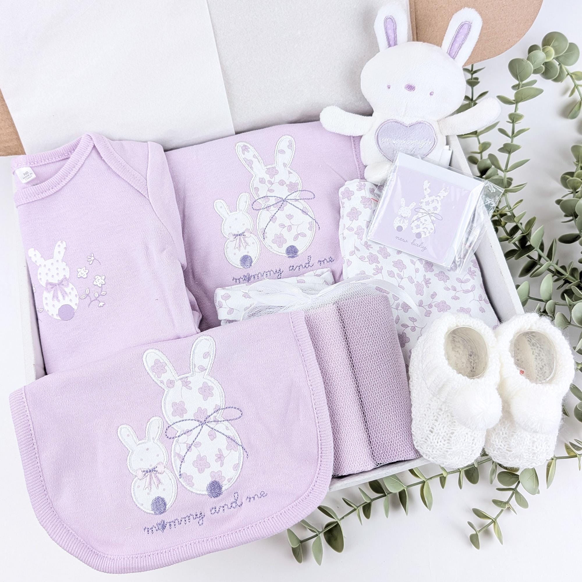 Pink Baby Girl 10 Piece Gift Set | Baby Hamper | Baby Girl Hamper ...