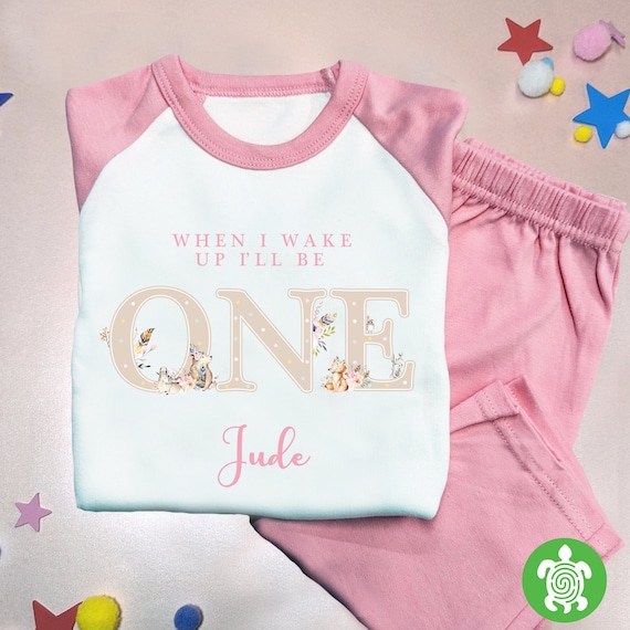Woodland Bohemian 1st 2nd 3rd Birthday Pj s Personalised Etsy