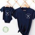 Matching Golf Best Dad by Par, Daddy's Little Caddy, Golf T-shirt Father's Day Dad & Son Matching Adults Shirt Baby Toddler Tshirt Babygrow