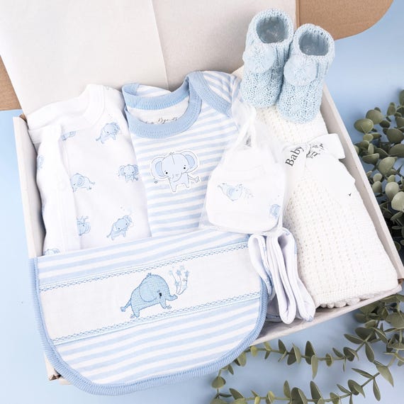 Baby Boy Gift Set | Baby Hamper | Baby Girl Boy Hamper | Baby Shower | Baby Sleepsuit | Baby Gift | Newborn Gift | Newborn Baby Set