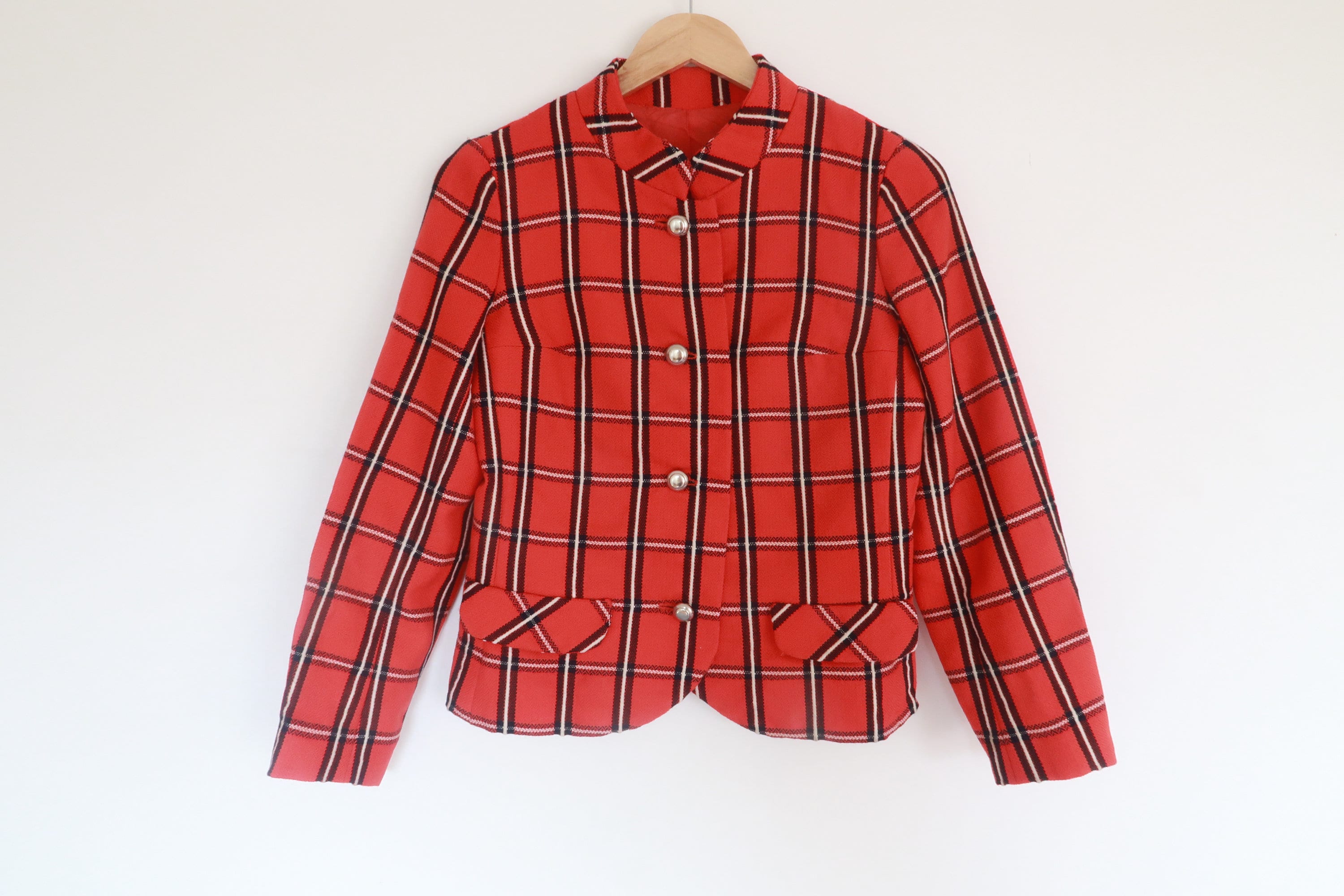 chanel checkered jacket