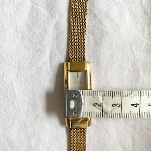 Vintage Dainty Watch Rectangular Thin Watch image 4