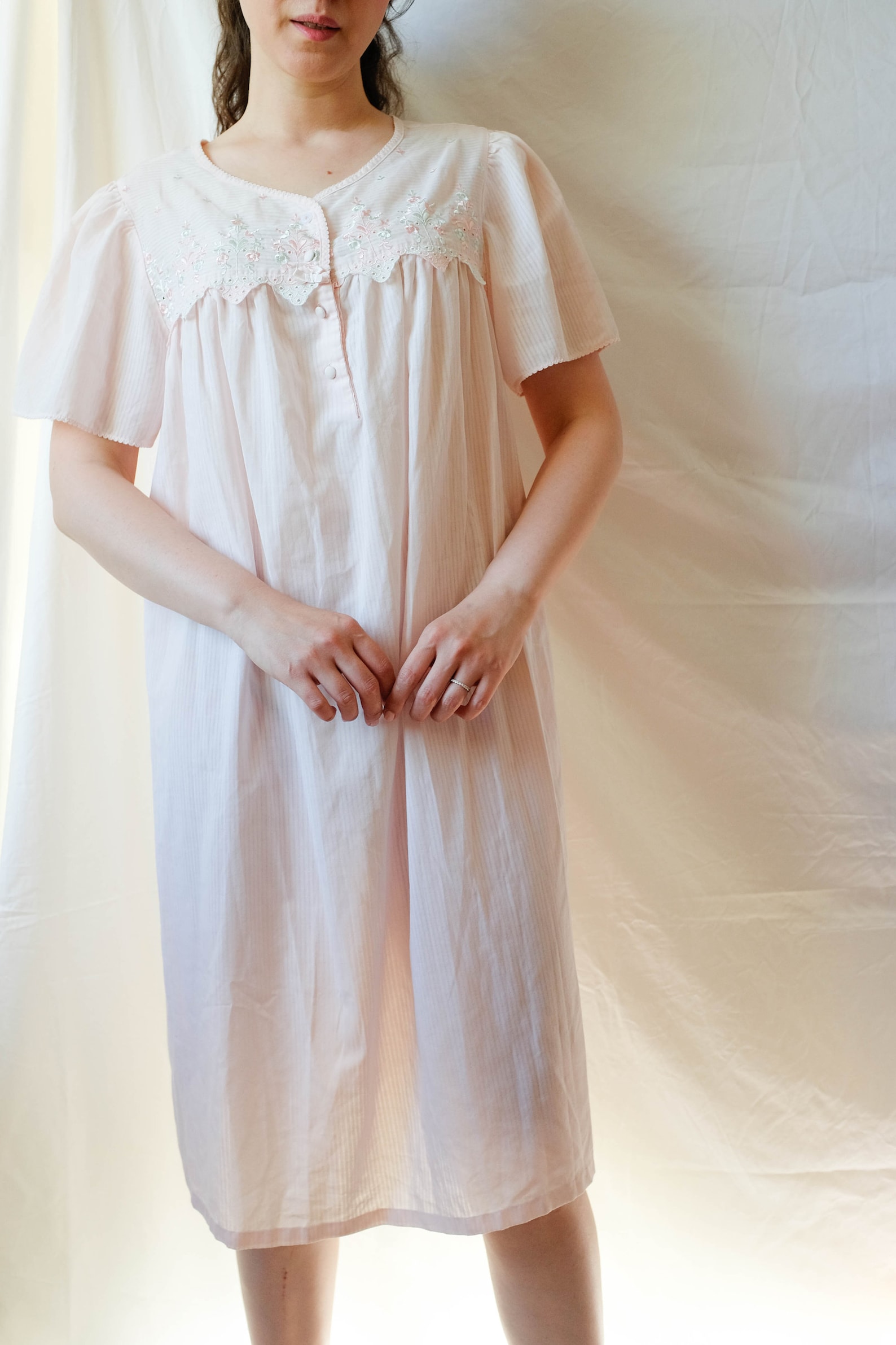 Vintage Nighty Bridal Nightgown Romantic Night Dress Etsy UK