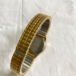 Elasticated Roman Numeral Watch Braided Rotary Watch image 5