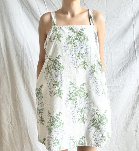 white christmas dresses 90's Cottagecore Slip Dress – House of Brechó main image 1