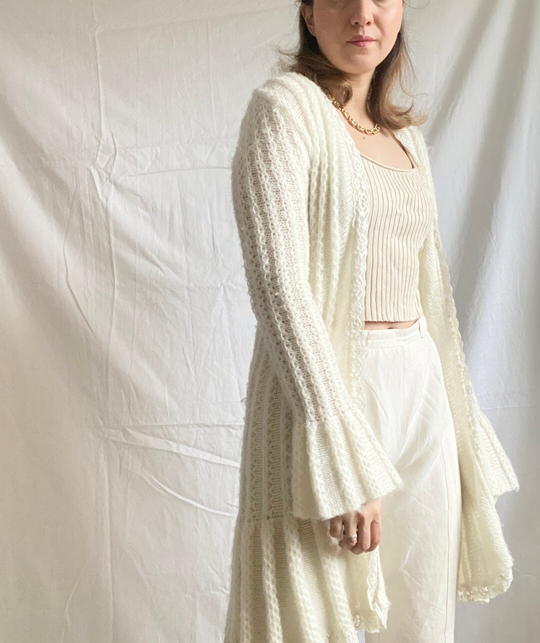 Classic Cardigan - White main image 0