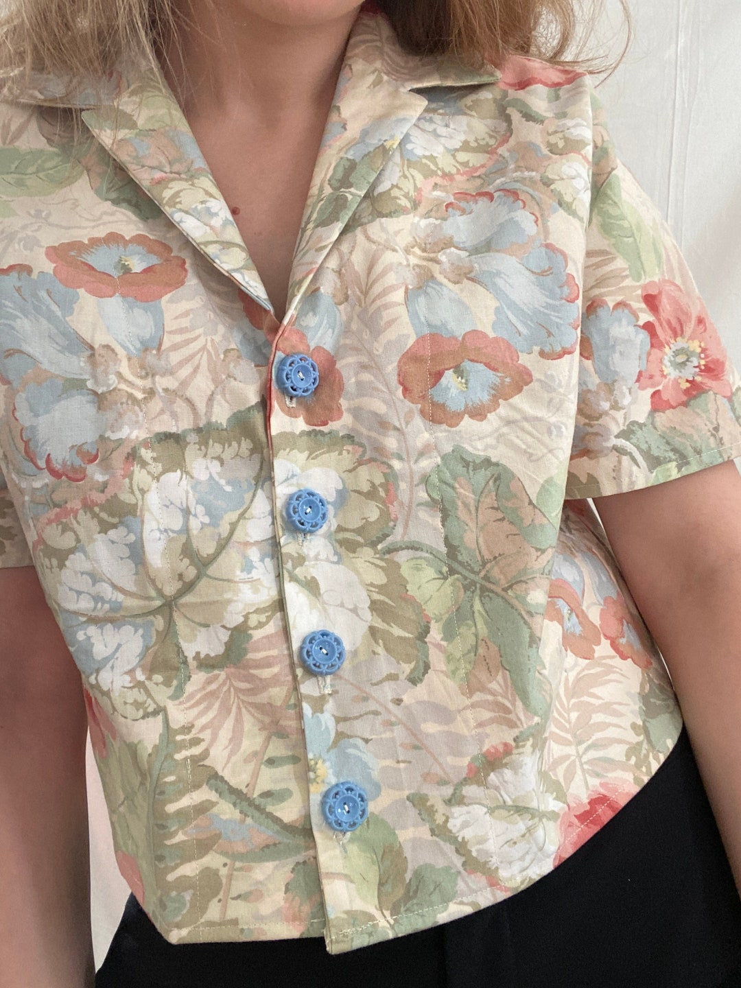 Understandably So Floral Blouse