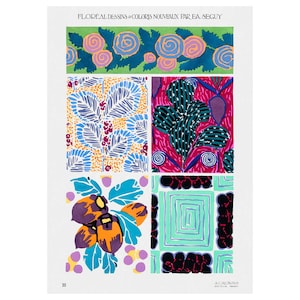 Emile-Allain Seguy : Floreal - New Designs and Colors, Plate 20 (1924) - Giclee Fine Art Print - Framed/Unframed/Canvas