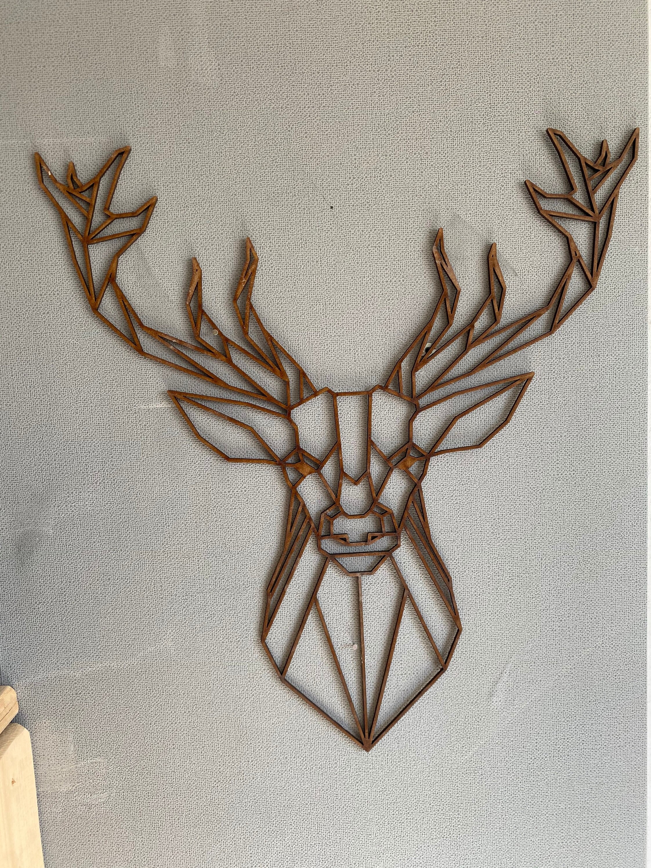 Cerf Géométrique Géant 52 cm