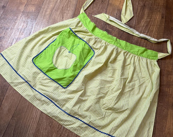 Vintage Granny Smith Apple Baking Pie Apron