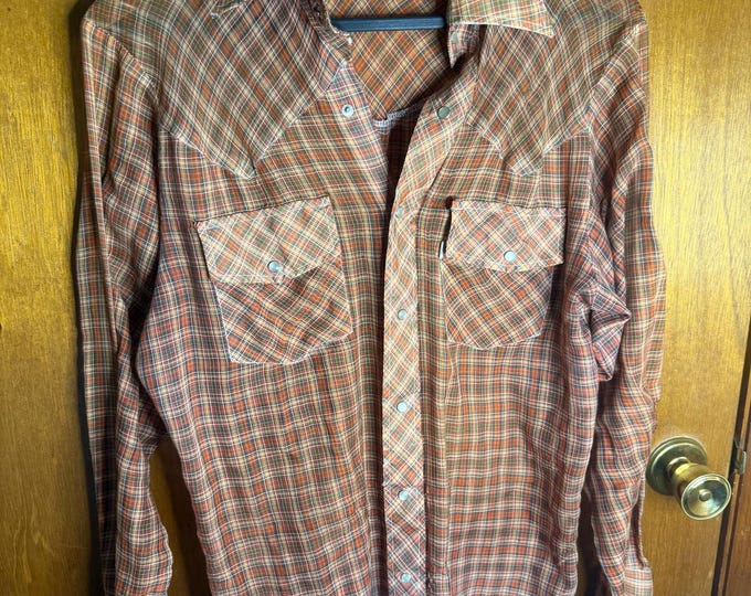 True Vintage Levi’s Flannel Dress Shirt