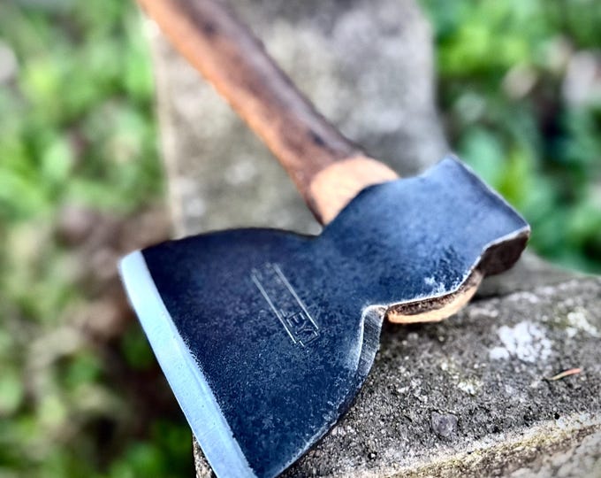 Vintage Restored City of New York (NYC) Hewing Hatchet, Made by Stanley