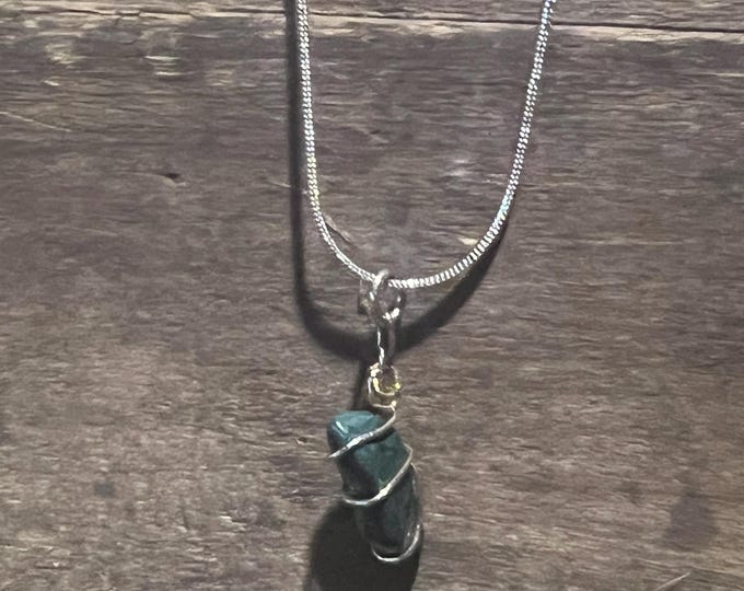 Handmade Stone Pendant Necklace