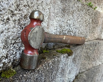 Vintage Unmarked Small Ball Peen Jewelers Hammer
