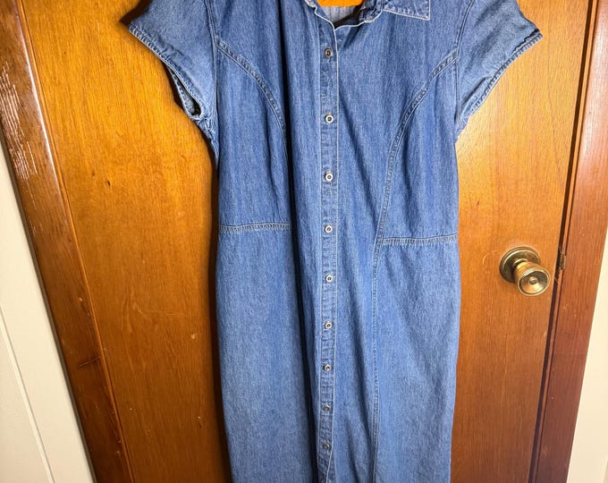 Vintage Women’s Faded Glory Denim Dress