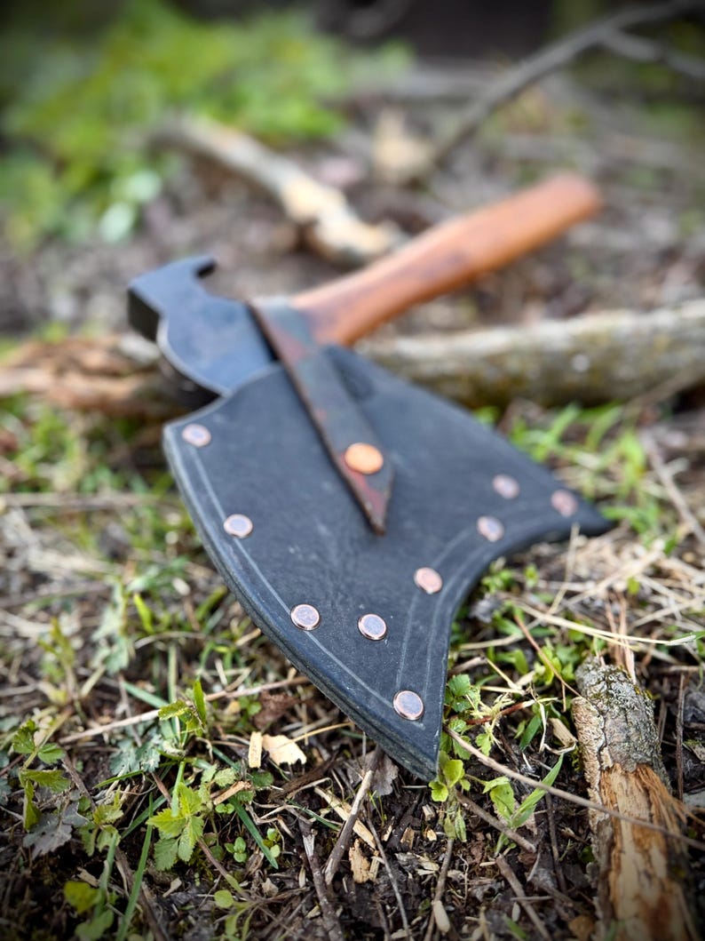 Vintage True Temper Flint Edge Claw Hatchet, NOS USA Made With Handmade ...