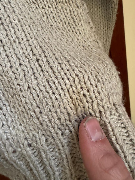 Vintage Basic Ingredients Granny Core Sweater Han… - image 6