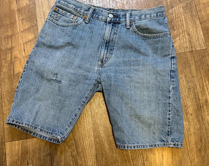 Vintage Levi’s Denim Jorts, Jean Shorts, Size Men’s 33 Waist