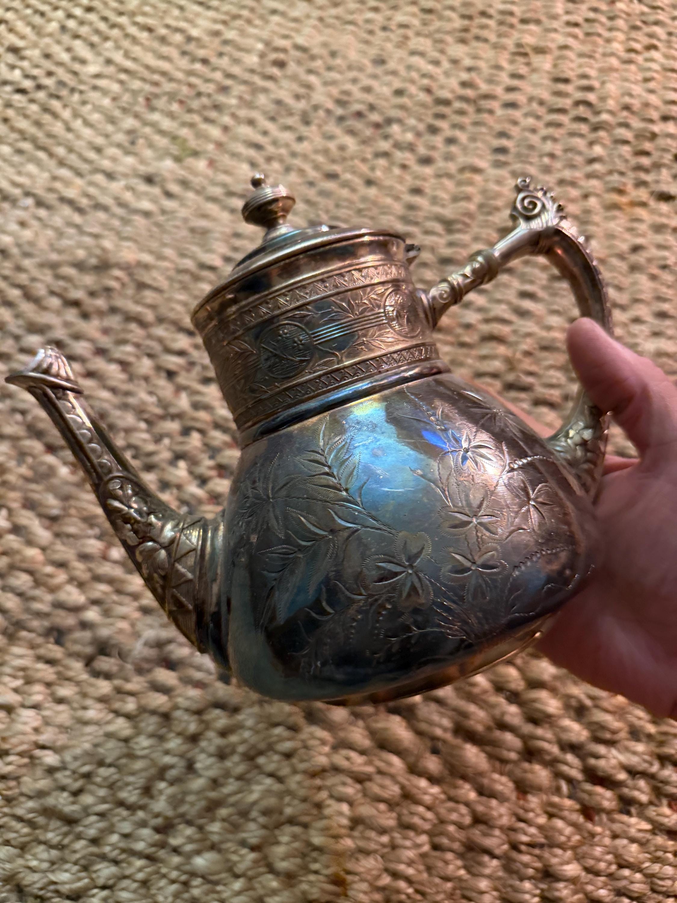 Pairpoint Silver Pot - Etsy