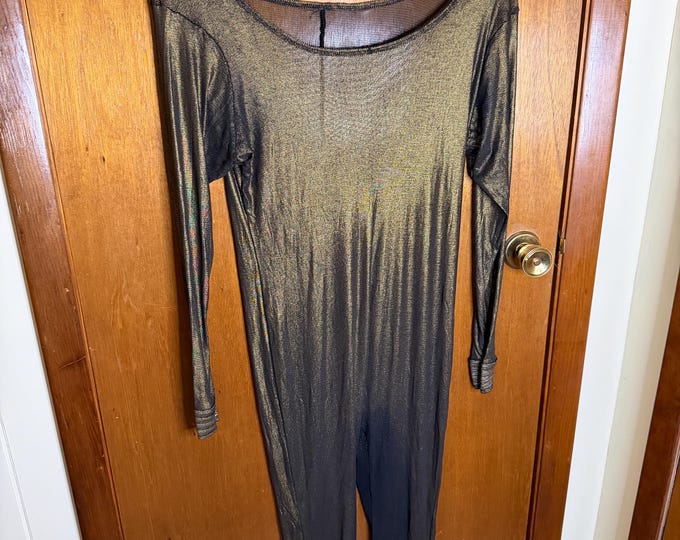 Vintage Gold Shimmer Body Suit
