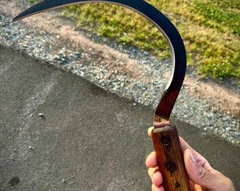 Vintage Sickle (Farm Crop Harvesting Hand Tool)