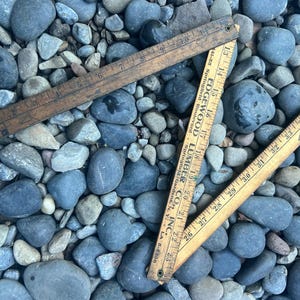 Vintage Folding Ruler