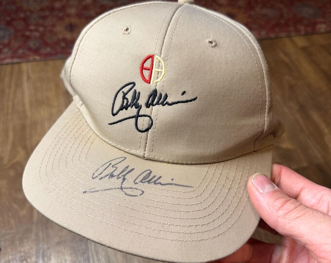 Vintage Bobby Allison NASCAR Signed Authentic Baseball Cap