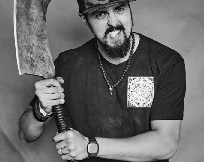 DeForest Axe & Toolworks Custom Logo T Shirt