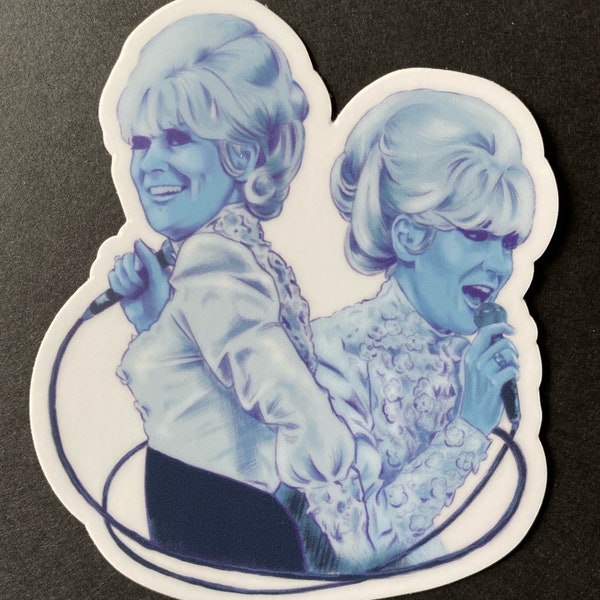 Vinyl Art Sticker DUSTY SPRINGFIELD die-cut 60's retro decal sixties soul music water bottle laptop bumper sticker Mod