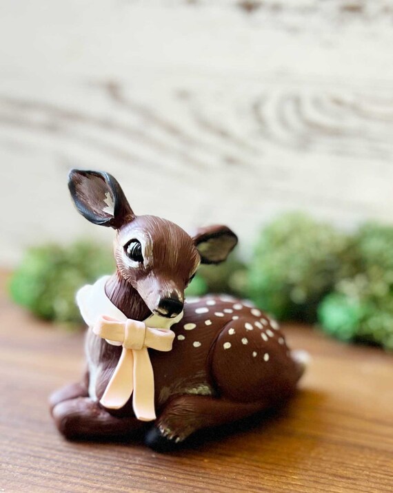 Fawn Deer Silicone Mold A552 – For Cake, Chocolate, Resin, Fimo, Polymer Clay