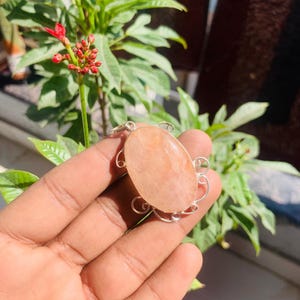 Rose Quartz Pendant Necklace | Heart Chakra Crystal | Gift of Love & Healing | Rose Quartz Necklace | Pink Crystal Pendant | Gift For Hee
