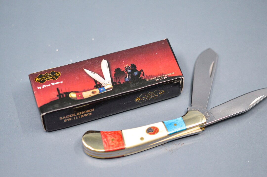 Steel Warriors. Pocket, Folding Knife Etsy
