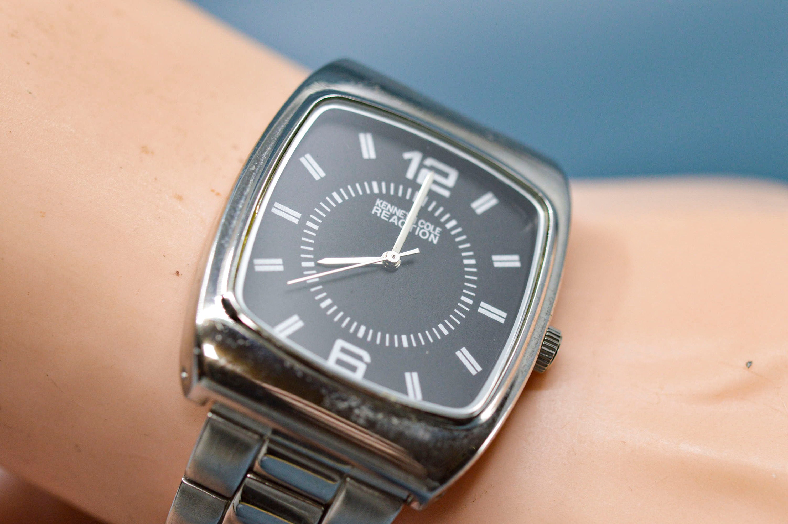 Kenneth cole reaction watch stainless clearance steel