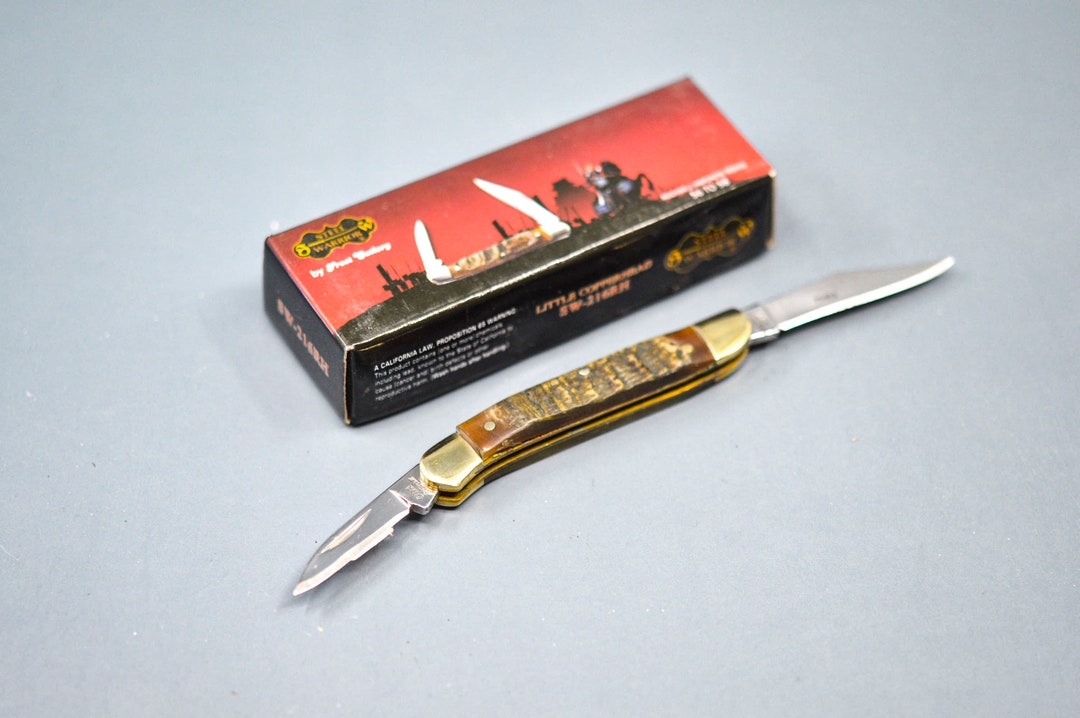 Steel Warriors Pocket Folding Knife Etsy