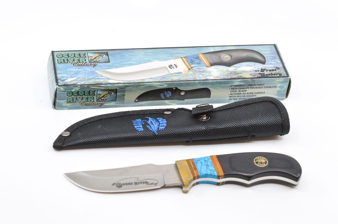 Ocoee River Cutlery by Frost Cutlery , Hunting Knife Etsy